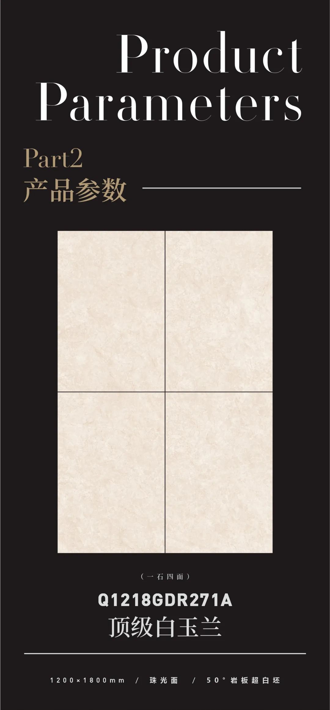 質(zhì)感原生石 | 頂級白玉蘭，讓空間自帶優(yōu)雅氣息(圖2)